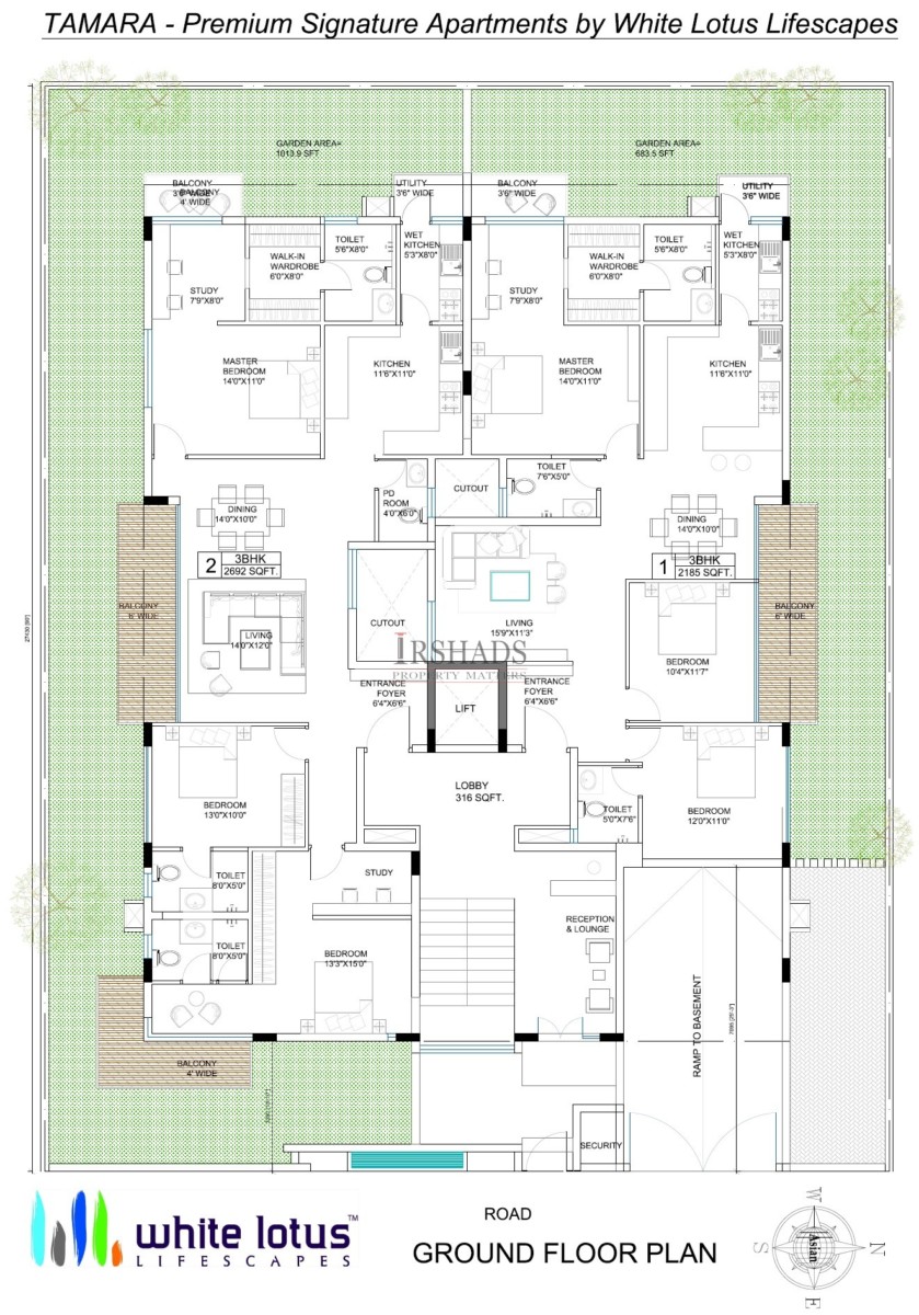 Tamara - Ground Floor Plan